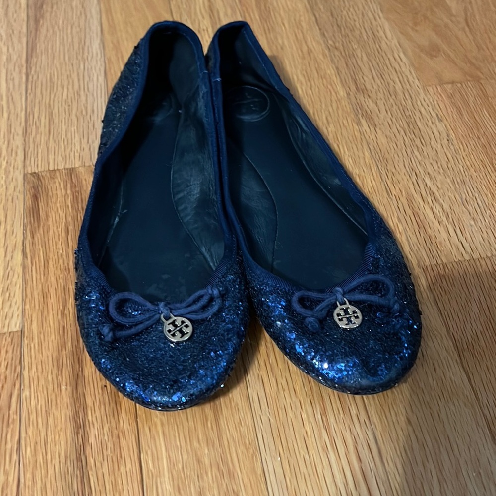 Tory Burch glitter flats 8.5 30% off bundles